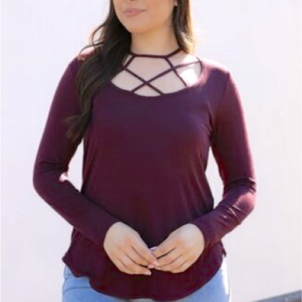 Nadine west long sleeve top new with tags never worn